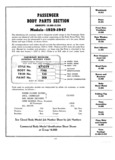 Previous Page - Master Parts Price List July 1947
