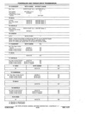 Next Page - Chassis and Body Parts Catalog P&A 11 April 1977