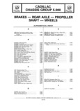 Previous Page - Chassis and Body Parts Catalog P&A 61 September 1979