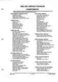 Previous Page - Parts and Illustration Catalog P&A 52A January 1984